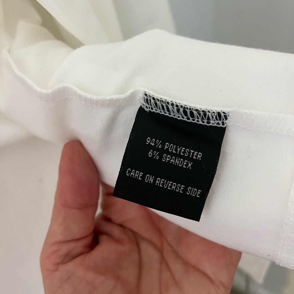 Straight Down Women's White Jacket Size XL - Picture 11 of 11